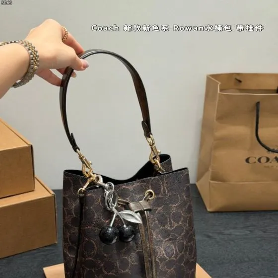 Coach Brown shoulder bag Top Quality Replica