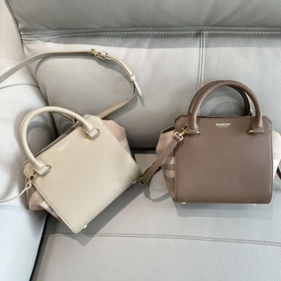Burberry Beige 25x18x10cm shoulder bag Top Quality Replica
