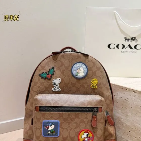 Coach Brown 30x22x12cm shoulder bag Premium Replica