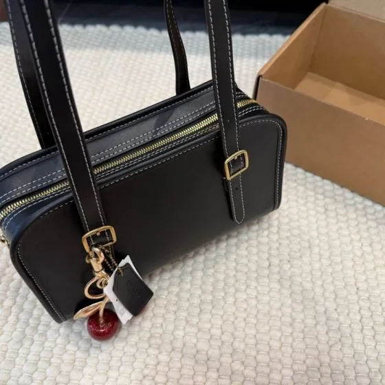 Coach Black shoulder bag AAA Quality Replica