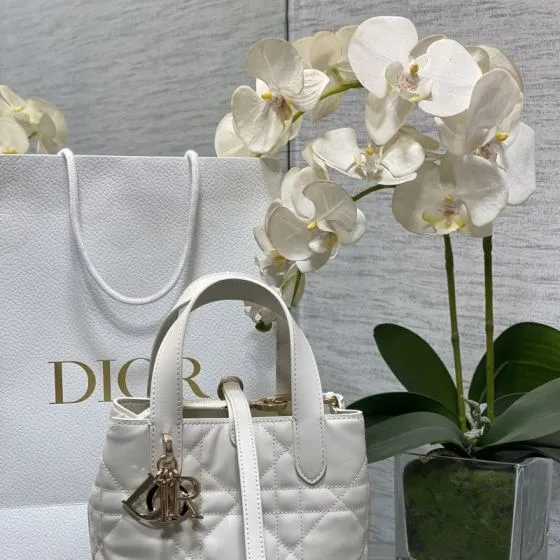 Dior Toujours White tote AAA Quality Replica