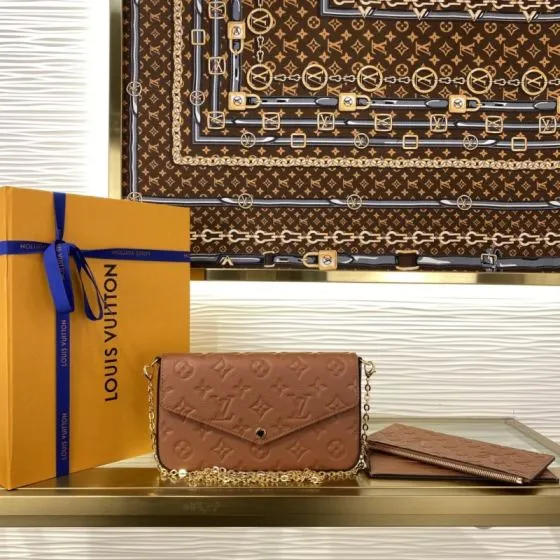 Louis Vuitton M61276 Brown Monogram Empreinte crossbody — 1:1 Replica