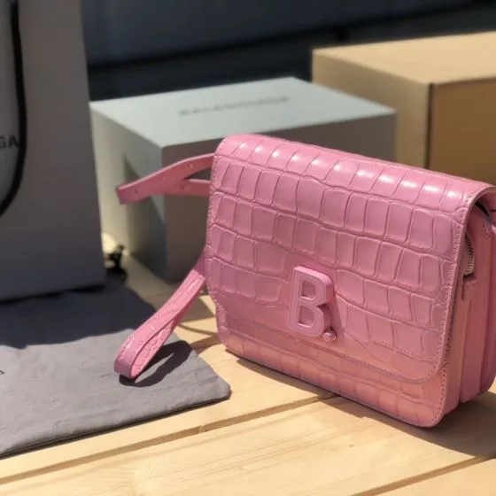 Balenciaga Pink 25x18x10cm shoulder bag Top Quality Replica