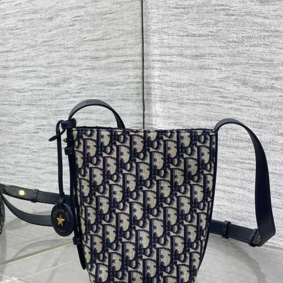 Dior Book Tote Blue Oblique crossbody — AAA Quality Replica
