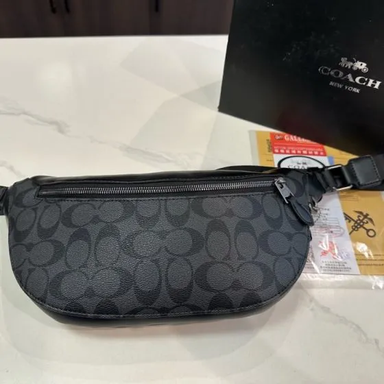 Coach Black shoulder bag Top Quality Replica