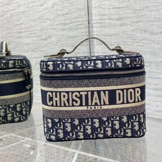 Dior Blue Oblique travel — Premium Replica