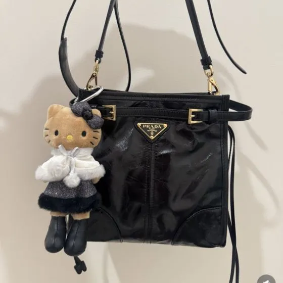 Prada Black 25x18x10cm shoulder bag Premium Replica