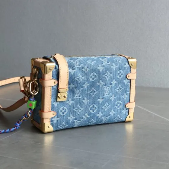 Louis Vuitton M27450 Blue denim monogram crossbody — 1:1 Replica