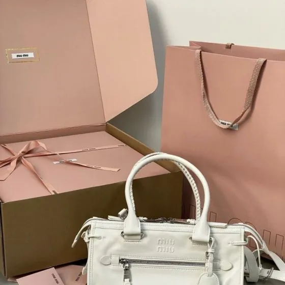 Miu Miu White shoulder bag AAA Quality Replica