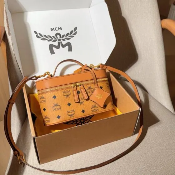 MCM Visetos 25x18x10cm shoulder bag Top Quality Replica