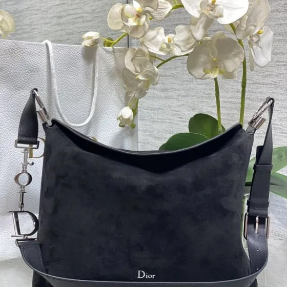 Dior Black suede shoulder — Premium Replica
