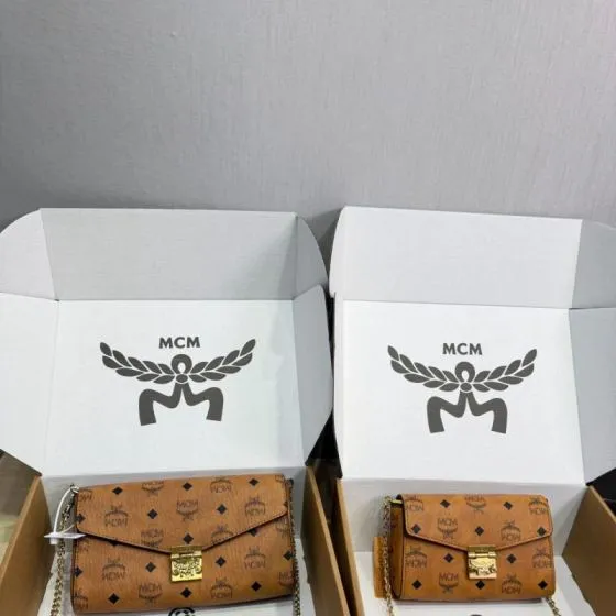 MCM Visetos shoulder bag Premium Replica