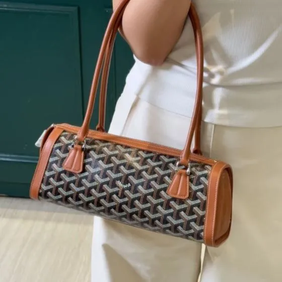 Goyard Brown shoulder bag Premium Replica
