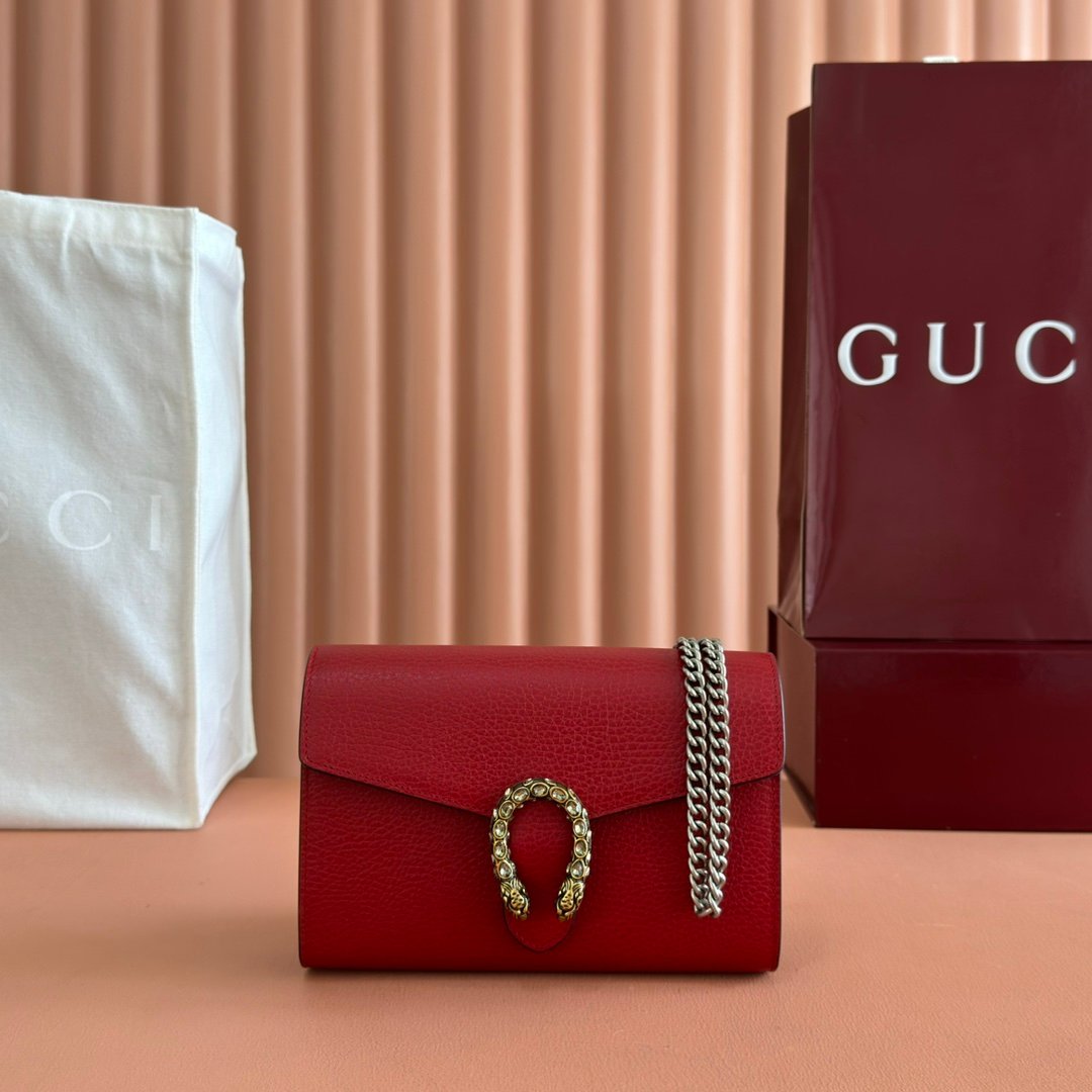Gucci Dionysus Red 20 13 5 4cm crossbody everyday