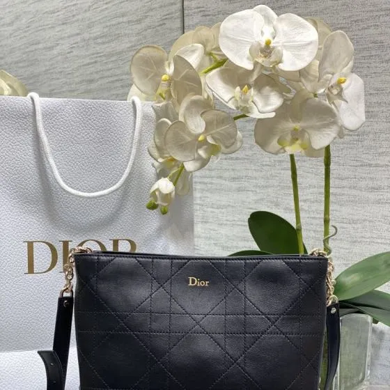 Dior Trianon Black shoulder 1 1 Replica
