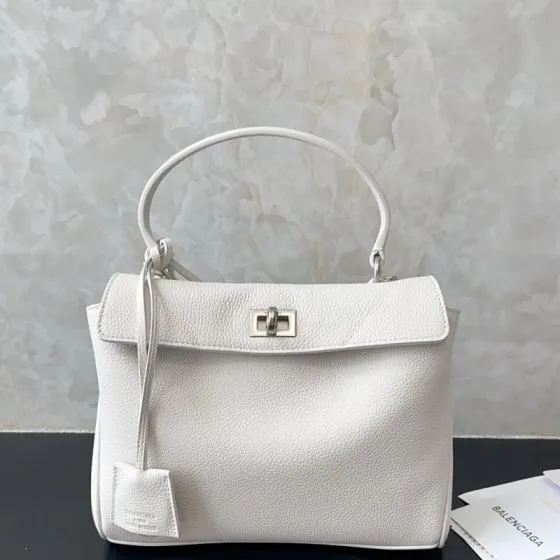 Balenciaga White 25x18x10cm shoulder bag Premium Replica