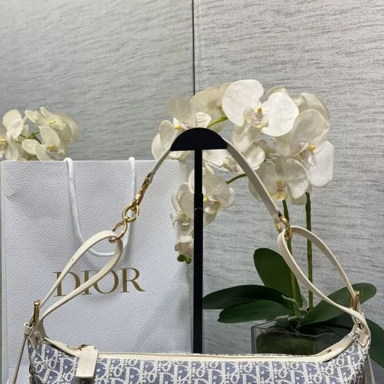 Dior Journey Blue Oblique shoulder 1 1 Replica