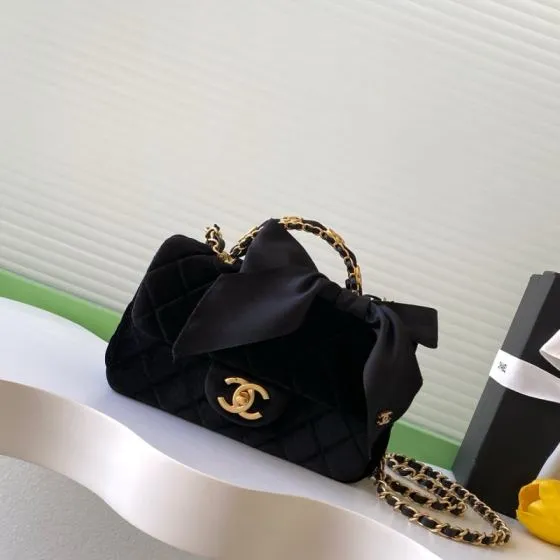 Chanel CF Black shoulder Premium Replica