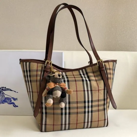 Burberry Brown shoulder bag Premium Replica