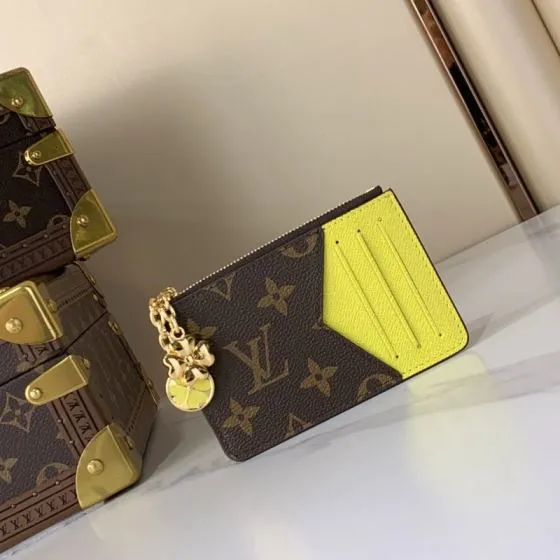 Louis Vuitton Romy M27771 Monogram with Neon Yellow everyday 1 1 Replica
