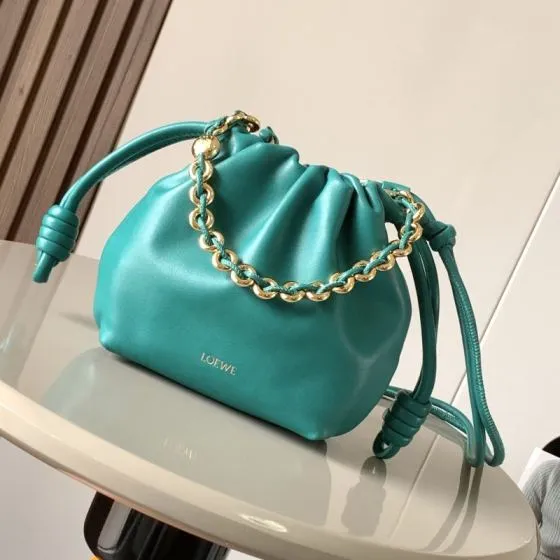 Loewe Green 18x12cm shoulder bag Premium Replica