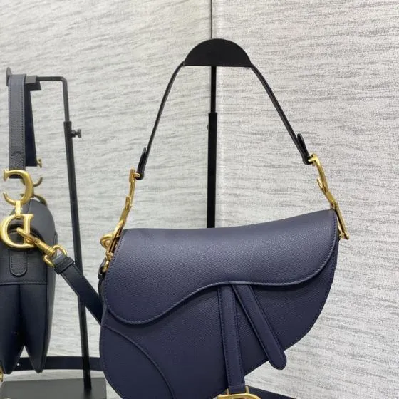 Dior Saddle Navy blue crossbody AAA Quality Replica