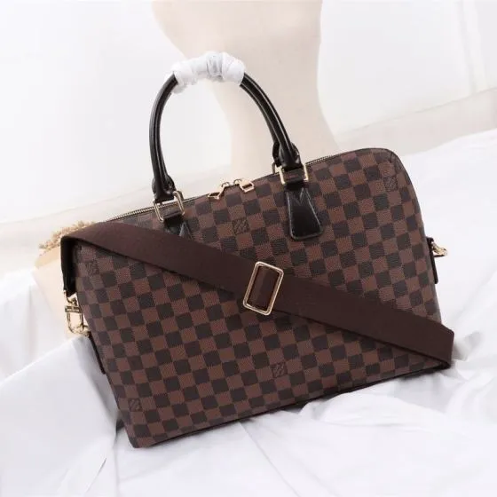 Louis Vuitton Damier Ebene 37x28x6cm work 1 1 Replica