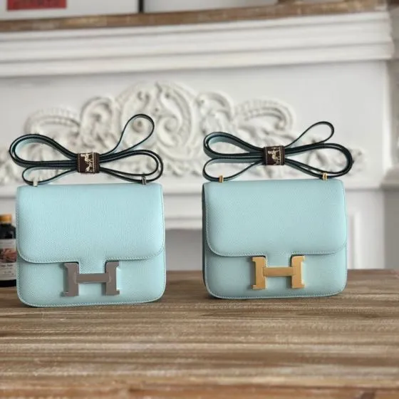 Hermes Constance Light Blue crossbody — Premium Replica