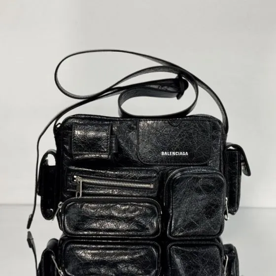 Balenciaga Black shoulder bag Premium Replica