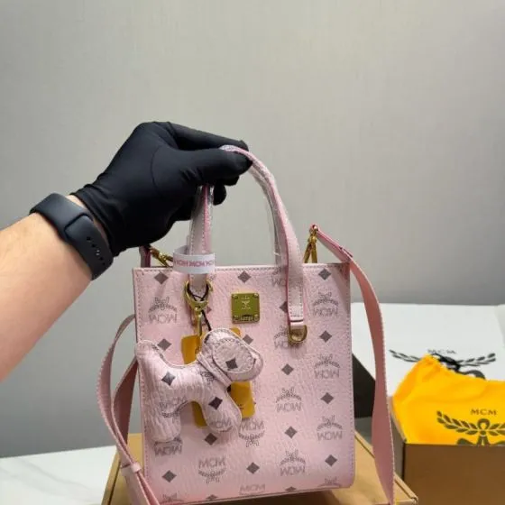 MCM Visetos 18x12cm shoulder bag Top Quality Replica
