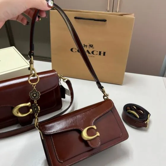 Coach Brown 25x18x10cm shoulder bag 1 1 Replica