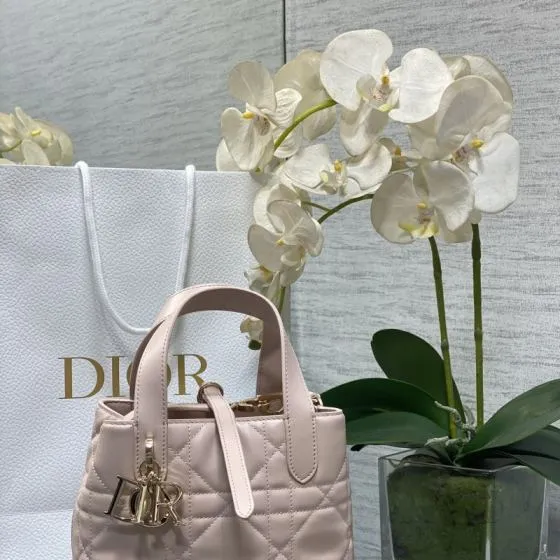 Dior Toujours Light Pink tote 1 1 Replica