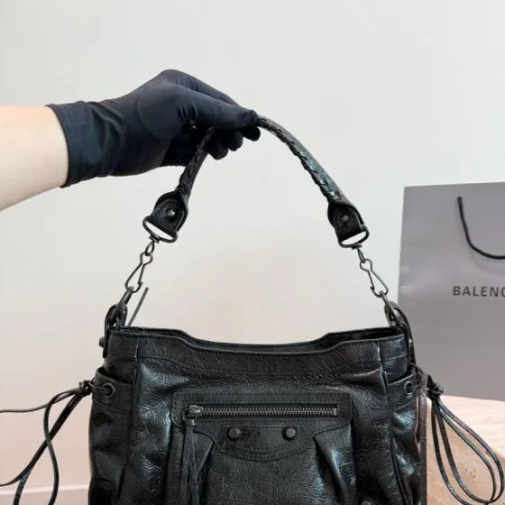 Balenciaga City Black 38x28x15cm shoulder bag 1 1 Replica