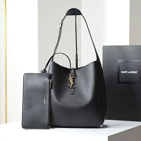 Saint Laurent Le 5 7 Black leather shoulder — Top Quality Replica