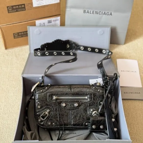 Balenciaga Le Cagole Black 26x14cm shoulder bag Top Quality Replica