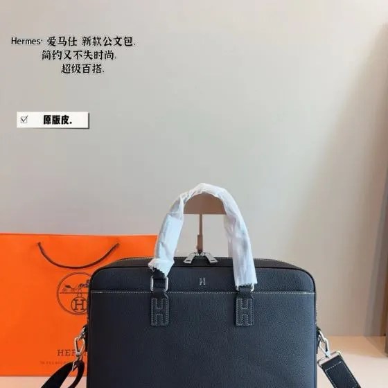 Hermes Black 37 7 30cm work — 1:1 Replica
