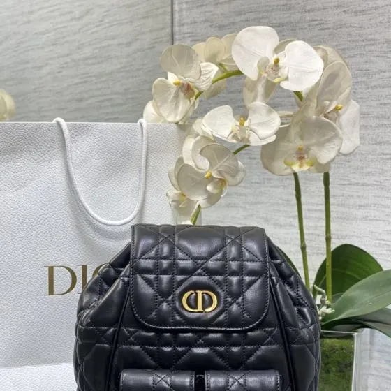 Dior Caro Black backpack — Premium Replica