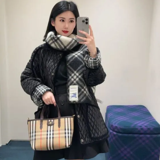 Burberry Brown 25x18x10cm shoulder bag Premium Replica