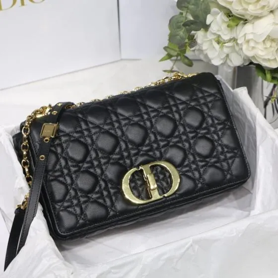 Dior Caro Black shoulder — Premium Replica