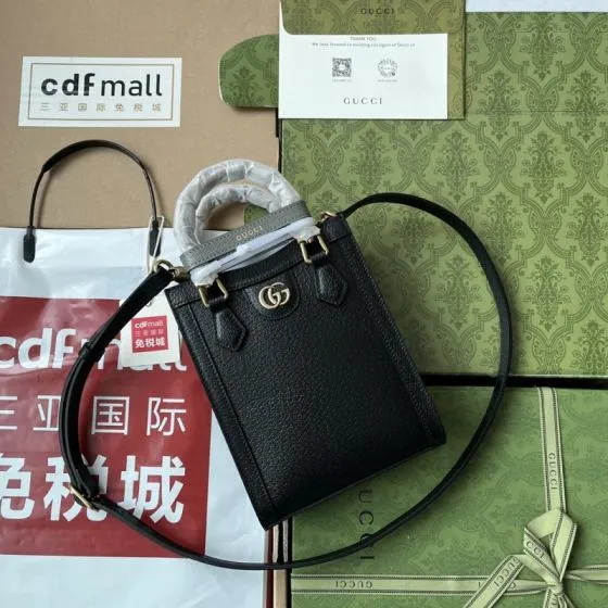 Gucci Black mini crossbody Top Quality Replica