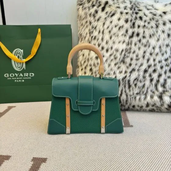 Goyard Green 18x12cm shoulder bag AAA Quality Replica