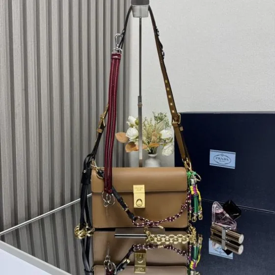 Prada Brown shoulder bag Top Quality Replica