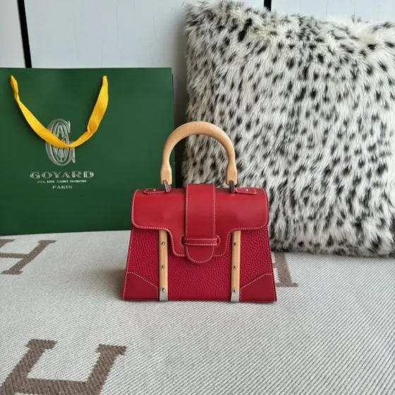 Goyard Red 18x12cm shoulder bag AAA Quality Replica