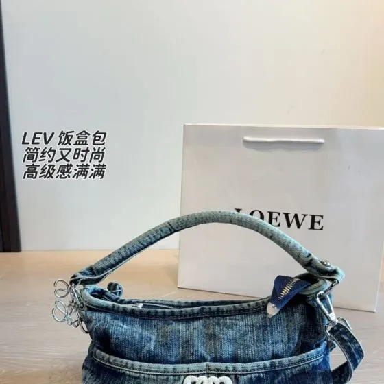 Loewe Blue 25x18x10cm shoulder bag Premium Replica