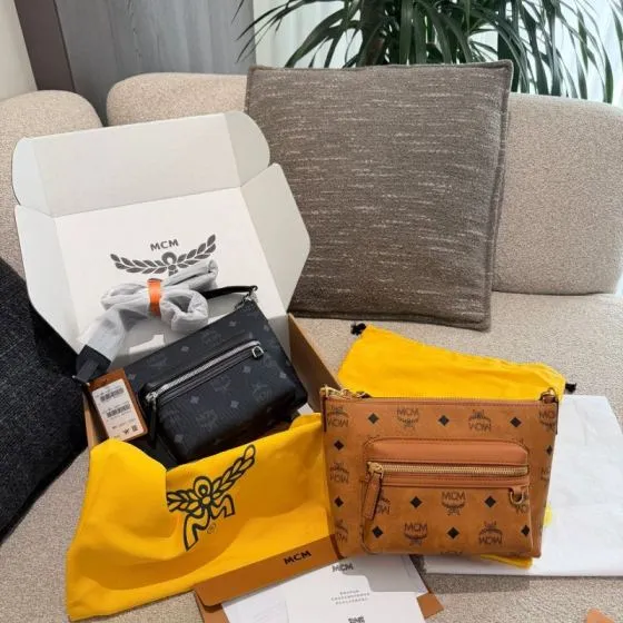 MCM Visetos shoulder bag AAA Quality Replica