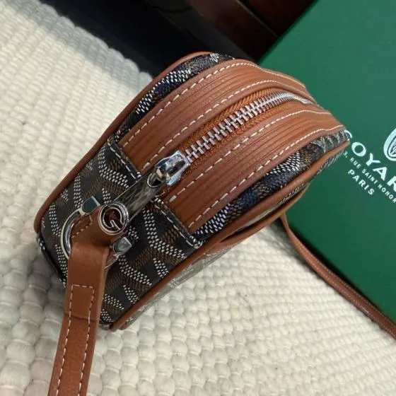 Goyard Brown 25x18x10cm shoulder bag AAA Quality Replica