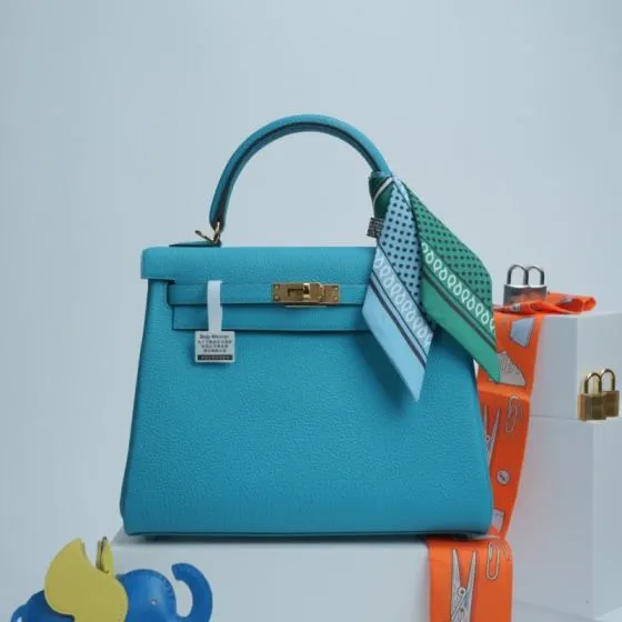Hermes Birkin Turquoise everyday — Premium Replica