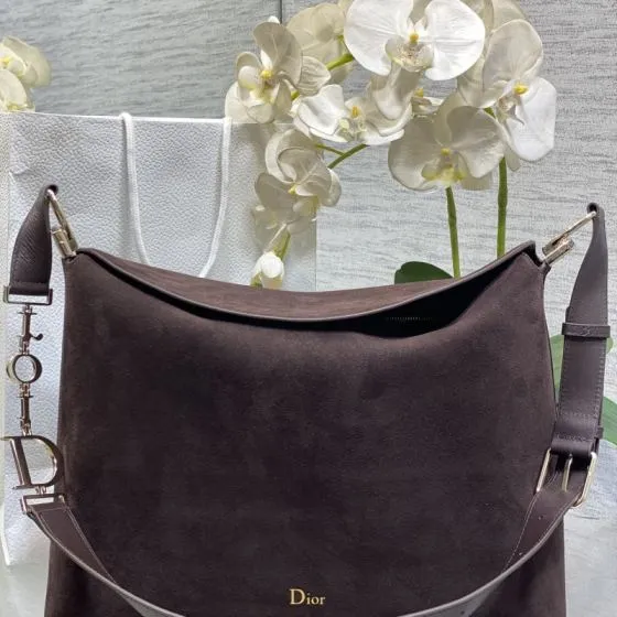 Dior Brown suede shoulder — AAA Quality Replica