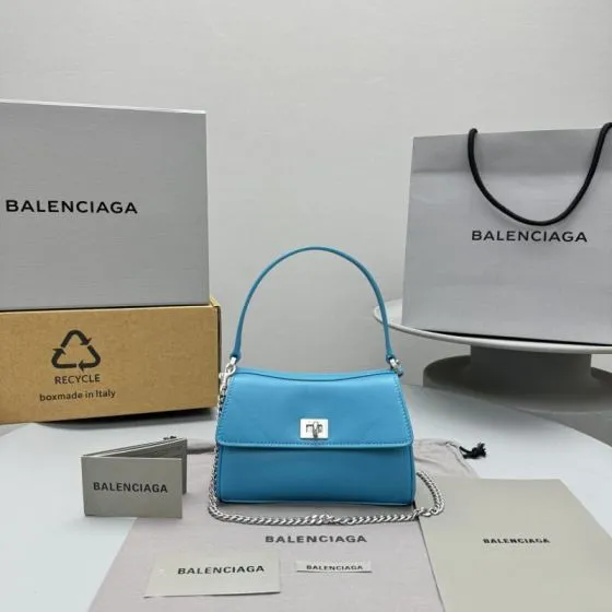 Balenciaga Blue 18x12cm shoulder bag Top Quality Replica
