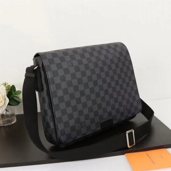 Louis Vuitton Damier Graphite 33x27x9cm shoulder 1 1 Replica